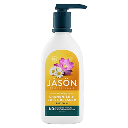 JASON Natural Body Wash & Shower Gel, Relaxing Chamomile & Lotus Blossom